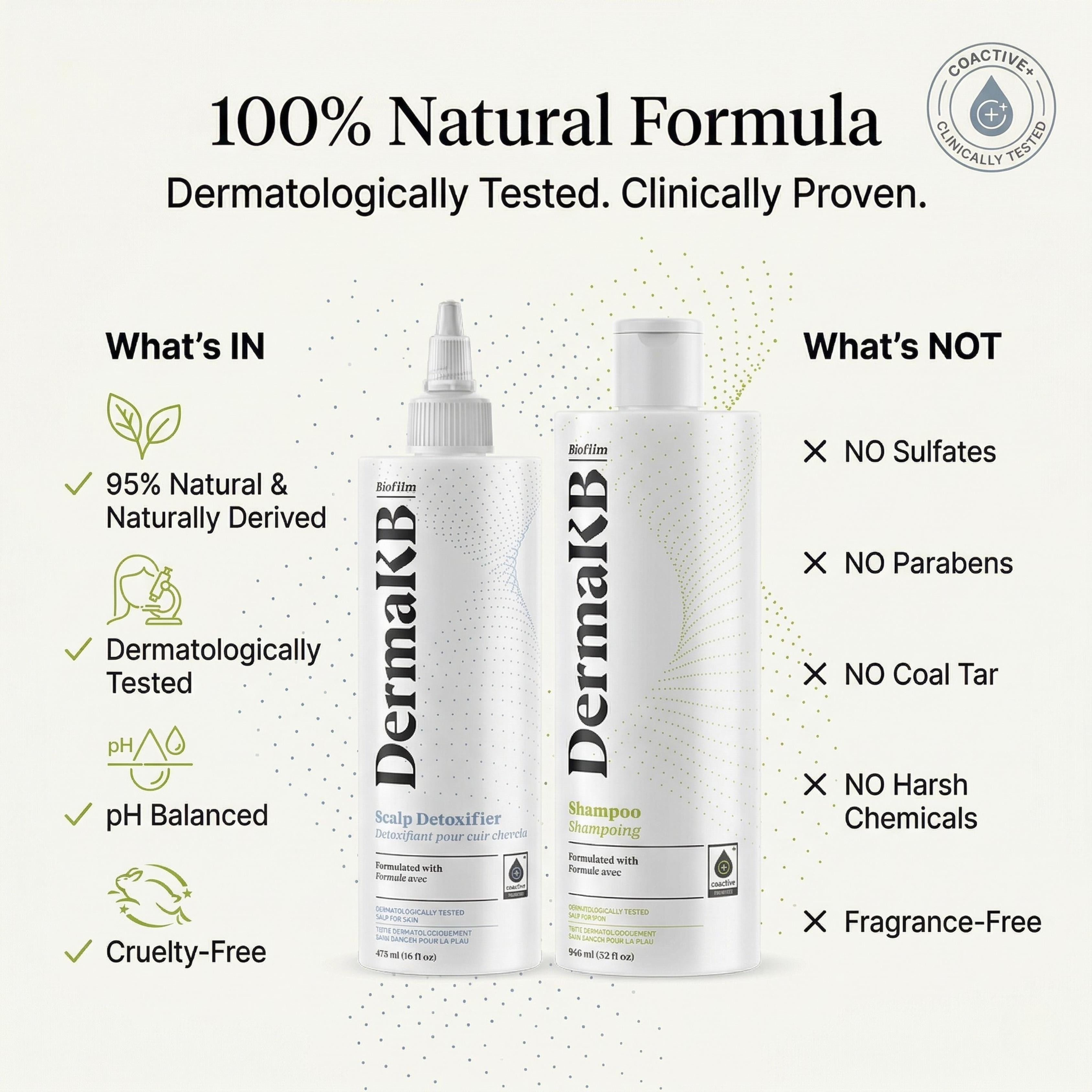 DermaKB® | The 3-Step Solution That Actually Works - 180 Day Supply